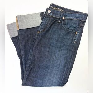 Citizens of Humanity “Dani” Cropped Straight Leg Jeans by Jerome Dahan - Size 30